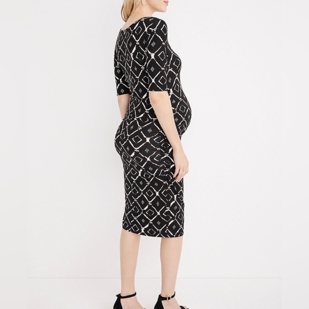 Maurice’s Bodycon Maternity Midi Dress Size Large - Picture 3 of 4